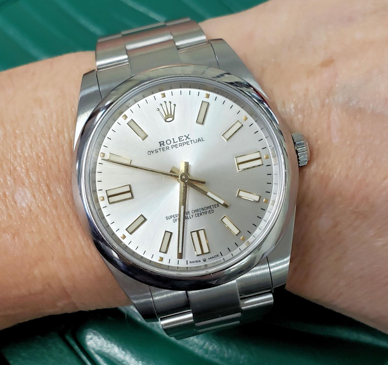 Oyster perpetual 41mm best sale