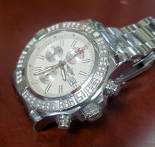 Load image into Gallery viewer, 49mm Breitling Factory Original Diamond Super Avenger II Chronometer A13371 Watch
