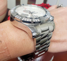 Load image into Gallery viewer, 49mm Breitling Factory Original Diamond Super Avenger II Chronometer A13371 Watch
