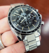 Load image into Gallery viewer, 40m Omega Speedmaster Professional 1967 Moon Apollo Chronograph 145.012-67 Watch
