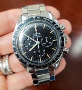 40m Omega Speedmaster Professional 1967 Moon Apollo Chronograph 145.012-67 Watch