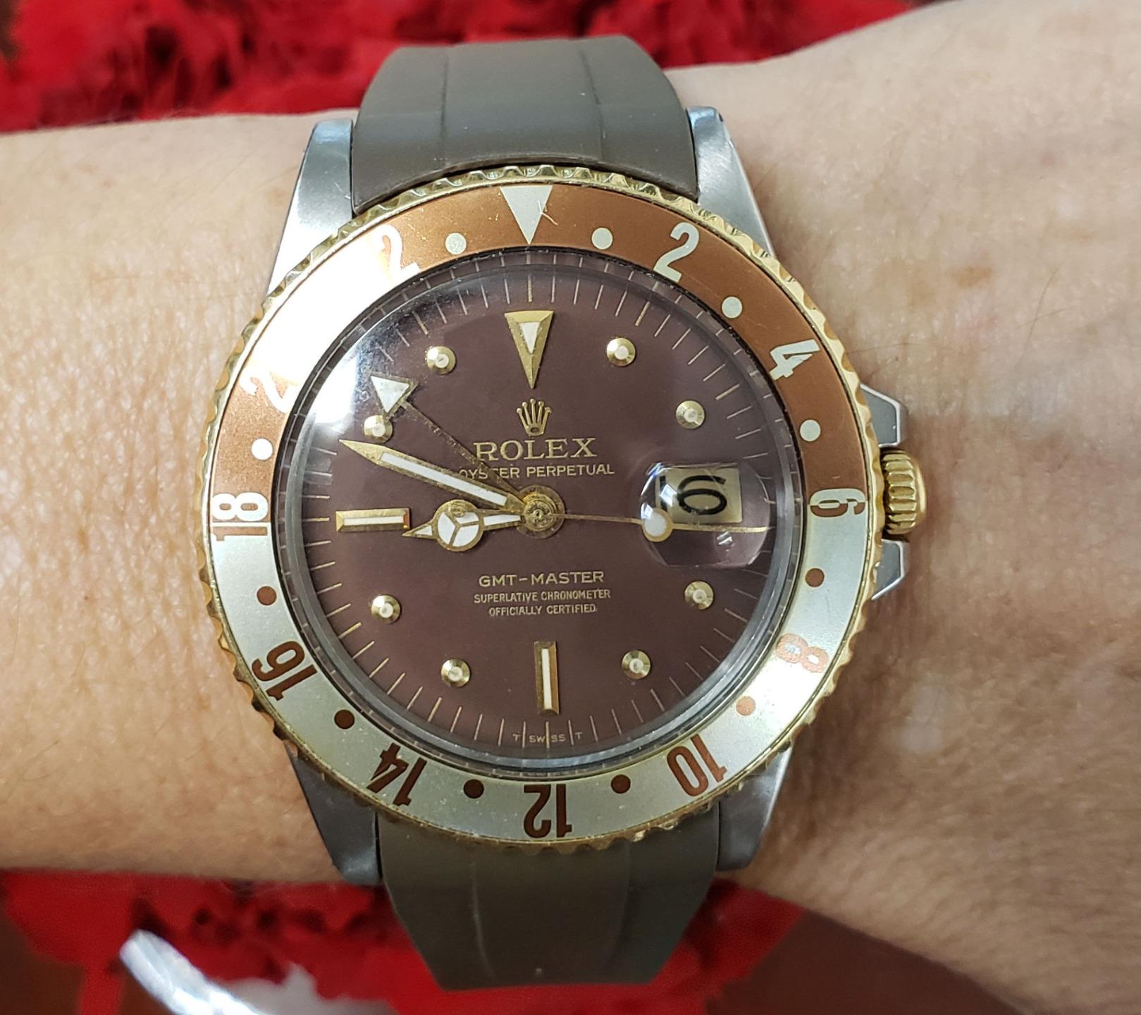 1974 rolex gmt master best sale